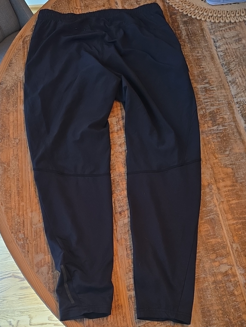 Men's Black Active Jogger Pants - Comfortable Everyday Wear - Picture 5 of 5